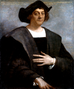 Cristoforo Colombo, ritratto di Sebastiano del Piombo (1519)