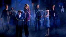 ONCE UPON A TIME - ABC's "Once Upon a Time" stars Raphael Sbarge as Jiminy Cricket/Archie, Lana Parrilla as Evil Queen/Regina, Jared Gilmore as Henry, Jennifer Morrison as Emma Swan, Robert Carlyle as Rumplestiltskin/Mr. Gold, Ginnifer Goodwin as Snow White/Mary Margaret and Josh Dallas as Prince Charming/John Doe. Jamie Dornan (middle) guest stars as Sheriff Graham. (ABC/KHAREN HILL)